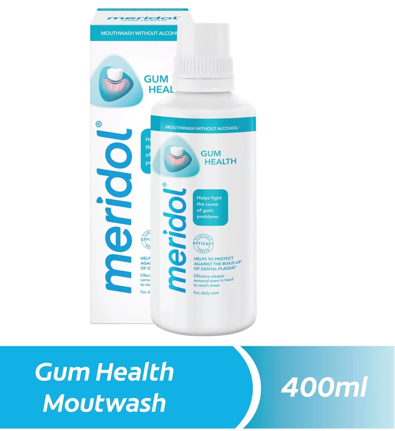Meridol Mouthwash for gum health protection 400ml - Image 1